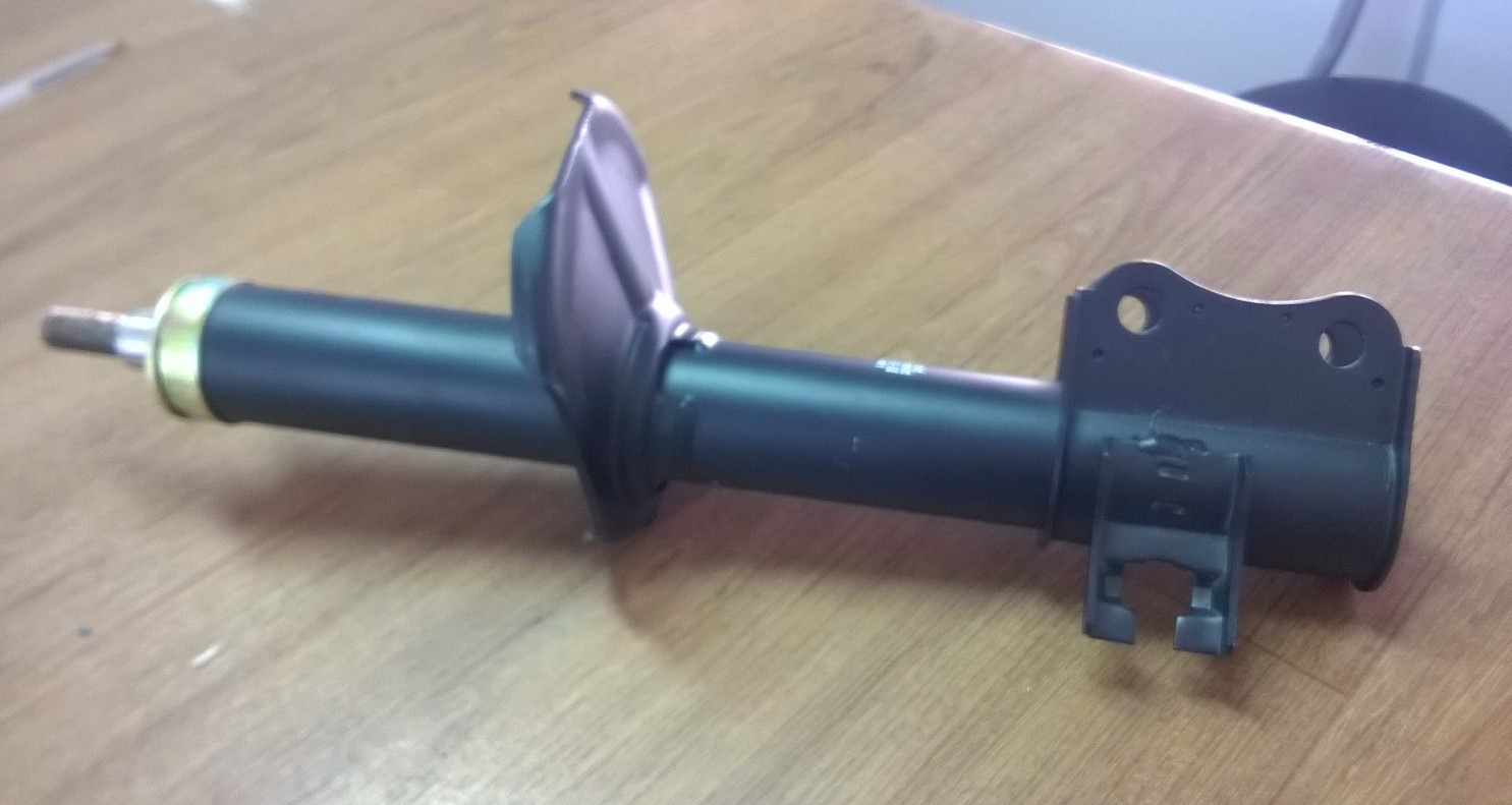 AM027 - AMORTECEDOR DIANTEIRO COMPLETO COM MOLA LADO ESQUERDO DA SHINERAY T20