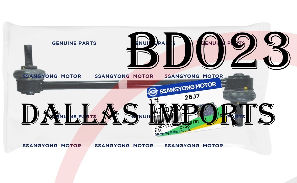 BD023 - BIELETA DO ESTABILIZADOR DIANTEIRO SSANGYONG KORANDO 2011/2012