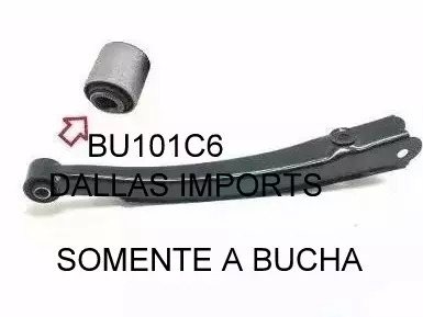 BU101C6 - BUCHA DA BALANÇA TRASEIRA DO JAC J3