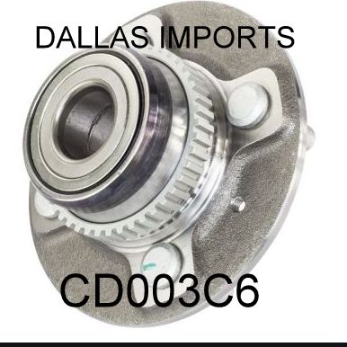 CD003C6 - CUBO RODA TRASEIRO COM ABS LD/LE DO JAC J3 1.4 16V 2010/...