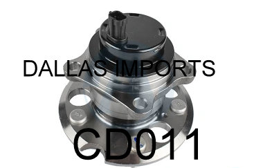 CD011 - CUBO RODA TRASEIRO C/ROLAMENTO C/SENSOR DO CHERY TIGGO 2.0 16V 2010/2012 MOTOR SPR484F
