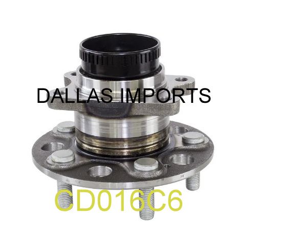 CD016C6 - CUBO RODA TRASEIRO DO JAC T6 16V 1.8 COM ABS