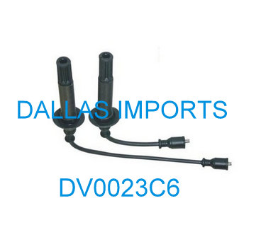 DV0023C6 - CABO IGNIÇAO DO JAC J3 1.6 16V / J3 1.5 JET FLEX / J3 TURIN 1.5 / 1.6 FLEX  SEM SUPRESSORES