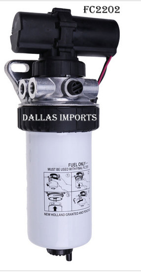 FC2202 - CONJUNTO DE FILTRO CNH COM BOMBA ELÉTRICA SISTEMA STANADYNE 2 PINOS Compatible with Ford New Holland LS180, LS190, LX865#FH514F