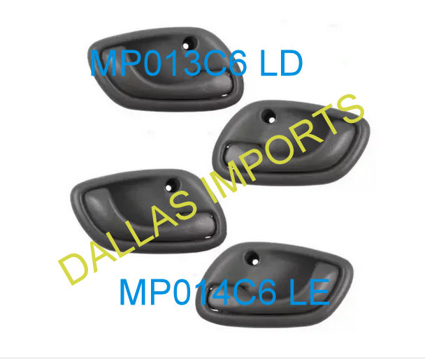 MP013C6 LD/ MP014C6 LE - MAÇANETA PORTA INTERNA DIANTEIRA LADO DIREITO CHANA
