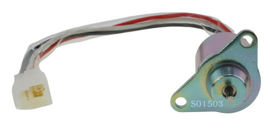 SO1503I2 - Solenoide de Parada Motor Yanmar TNV / TNE/Escavadeiras Yanmar :Mini Carregadeira: MC70B Volvo / YANMAR  4TNV84T-XVS /Tratores Agritech : 1055 / 1045 / 1145 / 1155 / 1160 / 2060 / 1175 / 1185 119650.77950