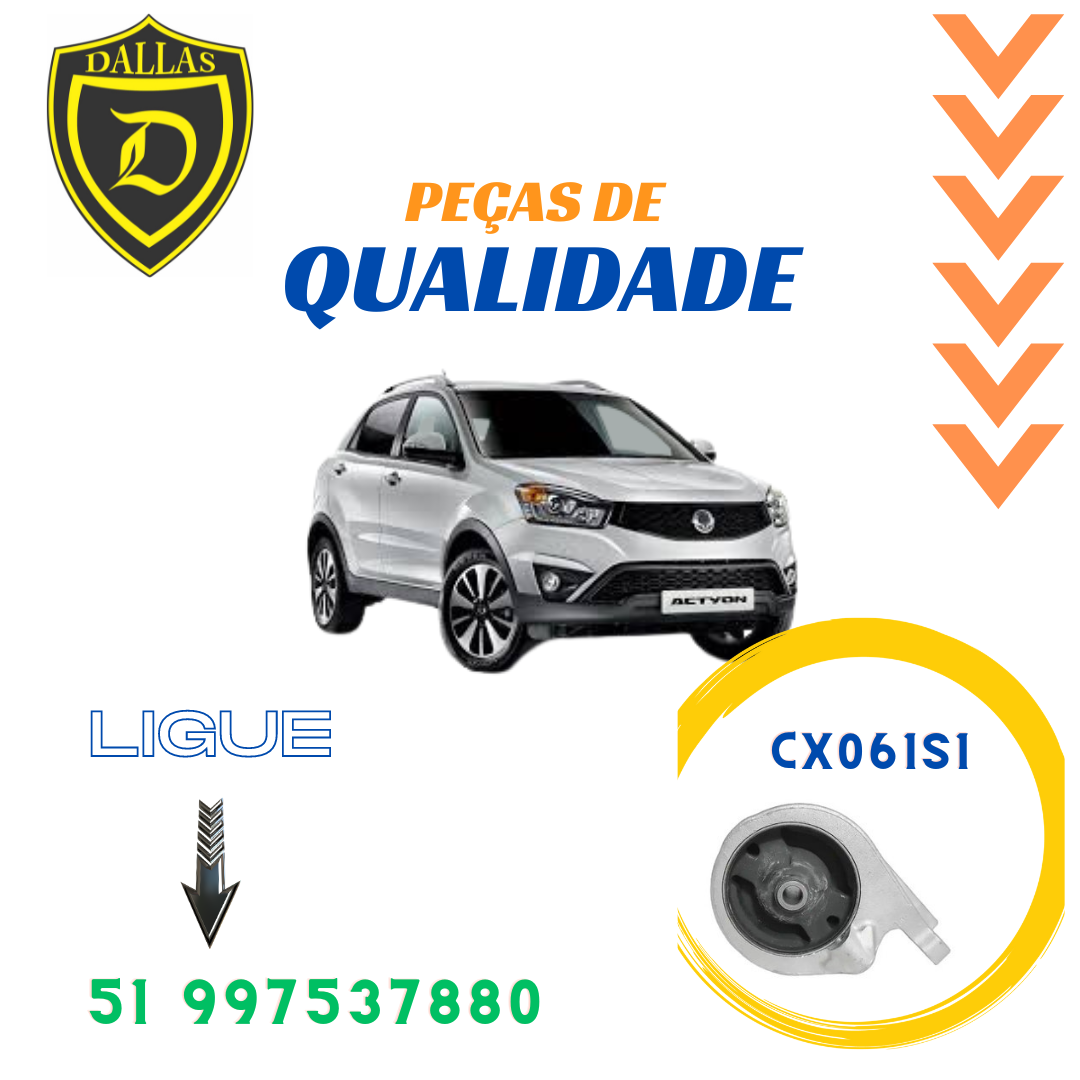 CX061 - COXIM MOTOR / CAMBIO TRASEIRO DA SSANGYONG KORANDO APOS 2010 TODAS