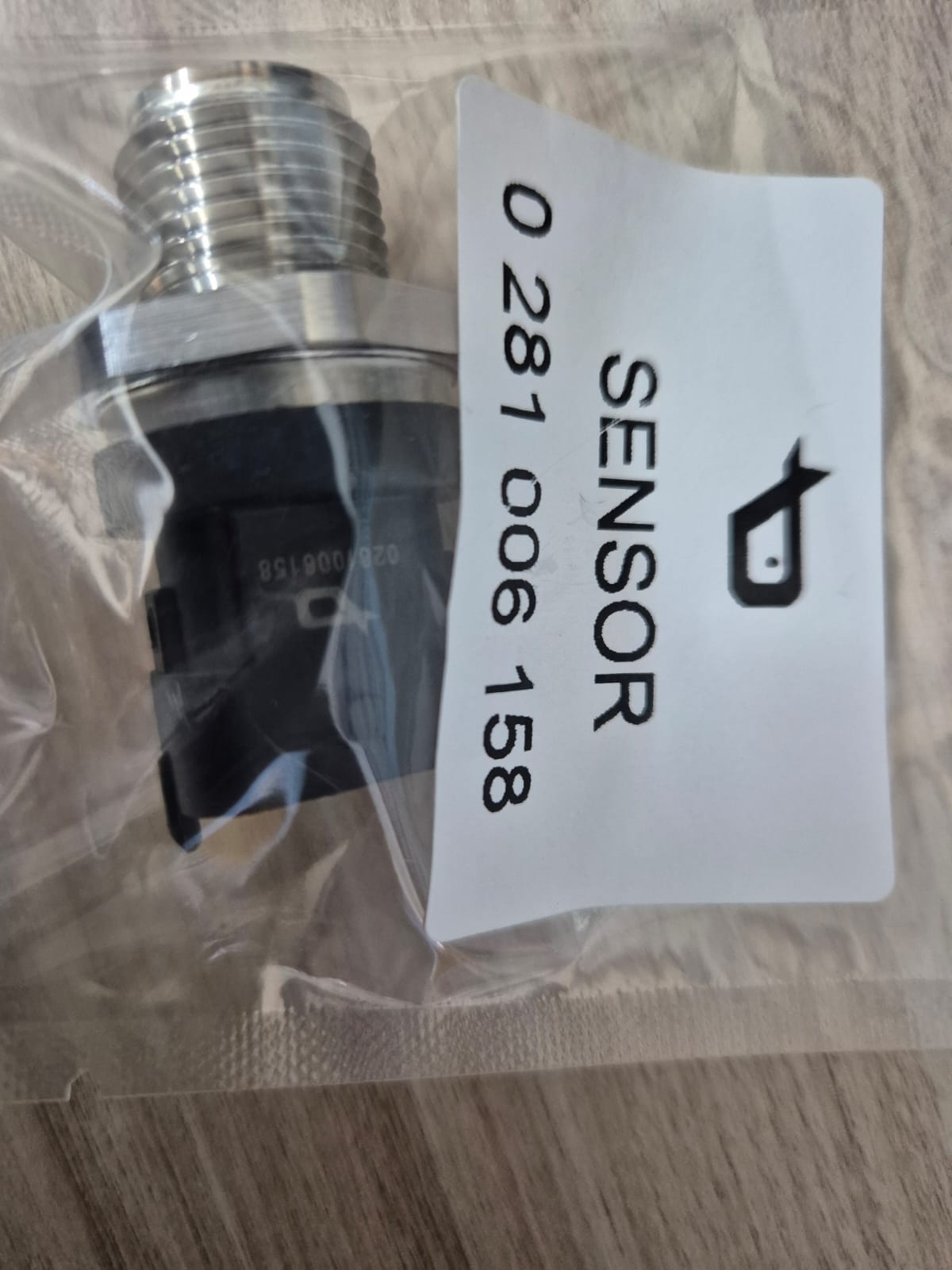 VR6158 - 0281006158   SENSOR/VALVULA /FLAUTA DO RAIL FISH PARTS BOXER JUMPER DUCATO DAILY 2.3 E 3.0